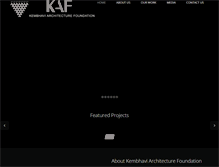 Tablet Screenshot of kembhaviarchitects.com